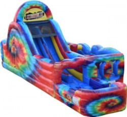 Tie Dye Obstacle Course