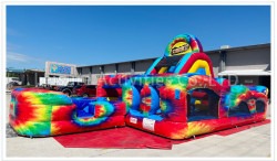 I Xtreme II Tie Dye WetDry SL 2 Tie Dye Obstacle Course